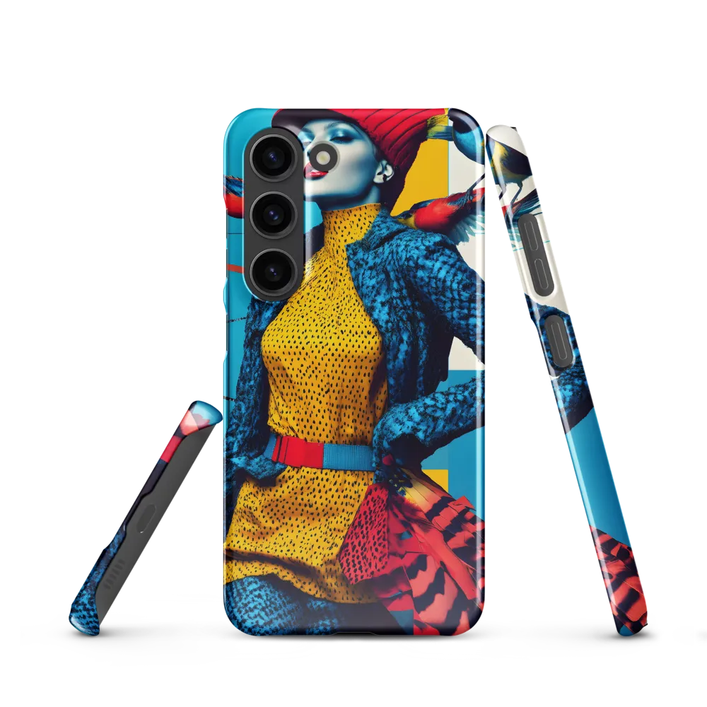 Vibrant Fusion of Nature and Fashion