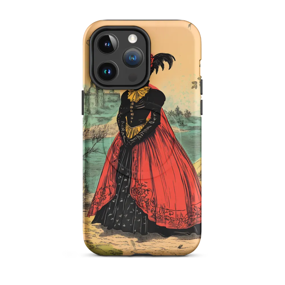 Elegance in Red and Gold