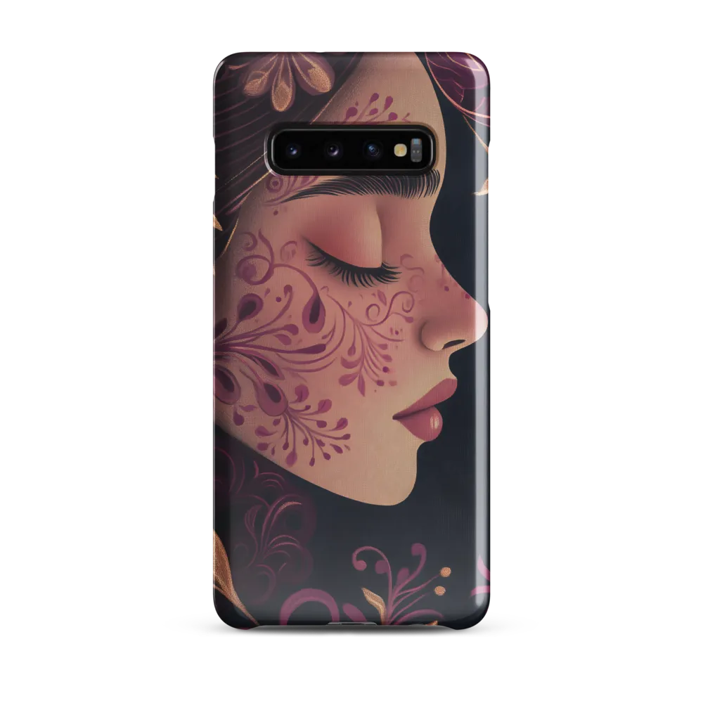 Serenity in Bloom | Phone Case |  S10 Plus | Snap Case | Glossy