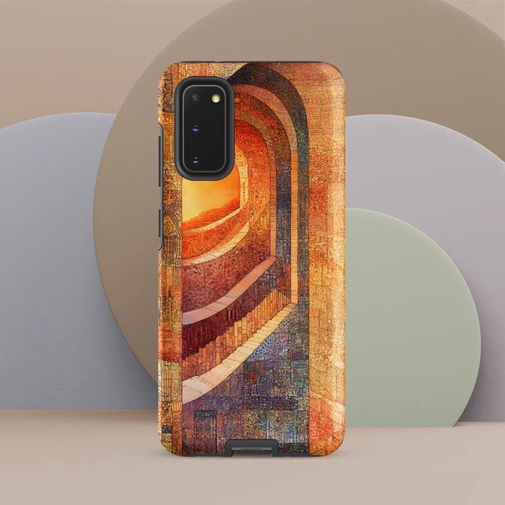 The Journey Through Shadows | Phone Case |  S20 | Tough Case | Matte