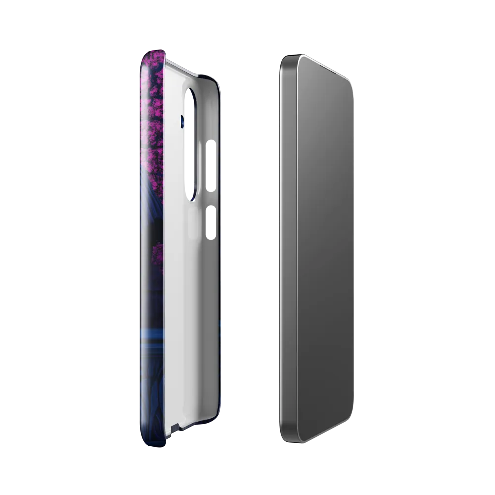 The Serene Silence | Phone Case |  S24 | Snap Case | Glossy