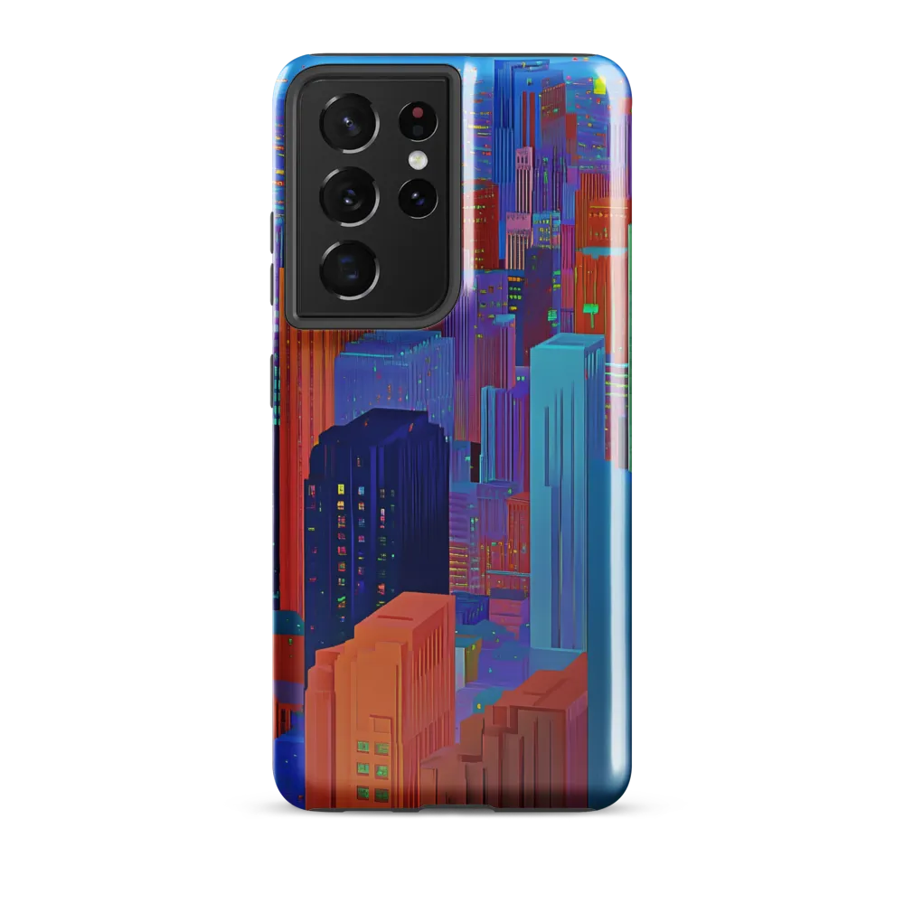 Vibrant Metropolis in Twilight