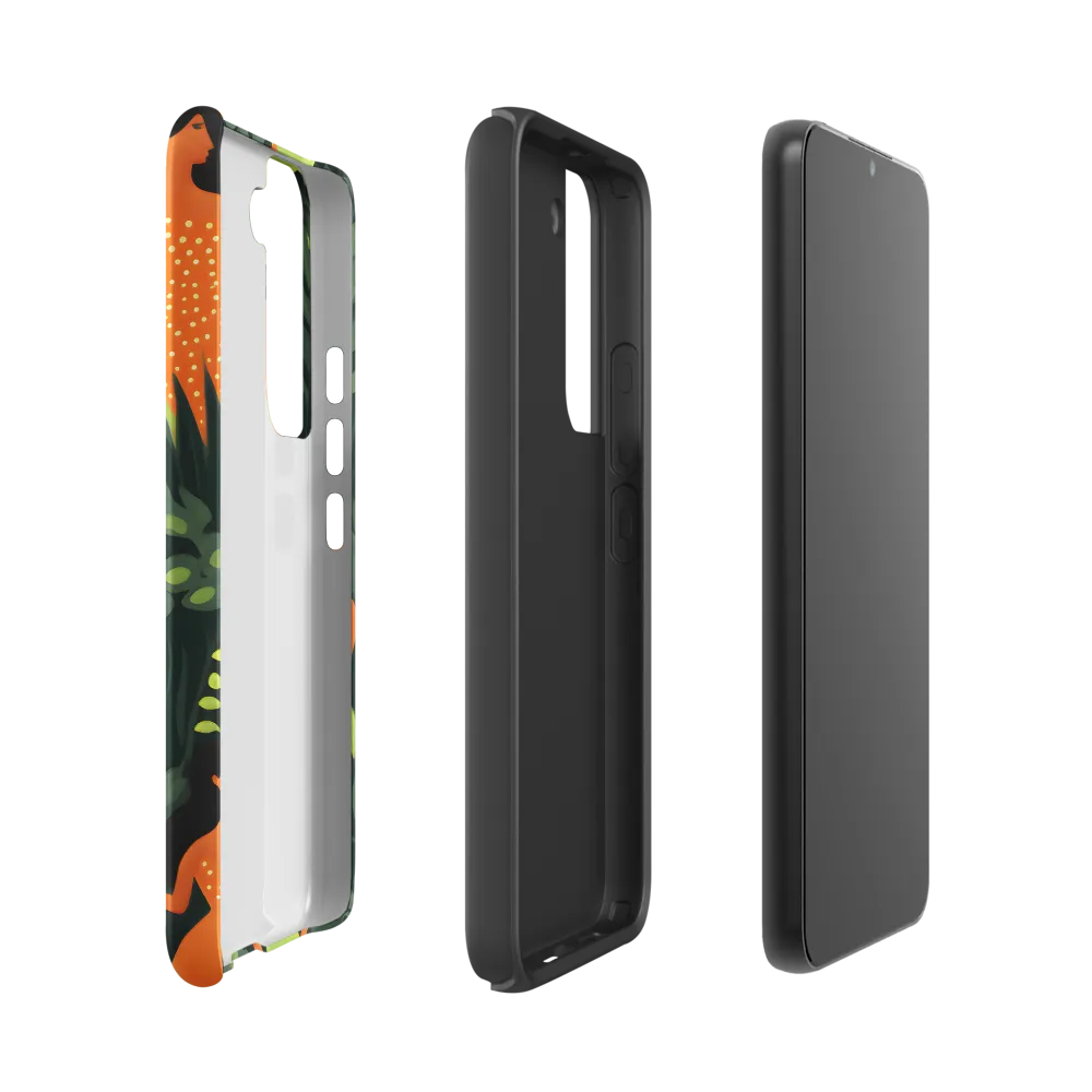 Playful Harmony in Patterns | Phone Case |  S22 | Tough Case | Matte
