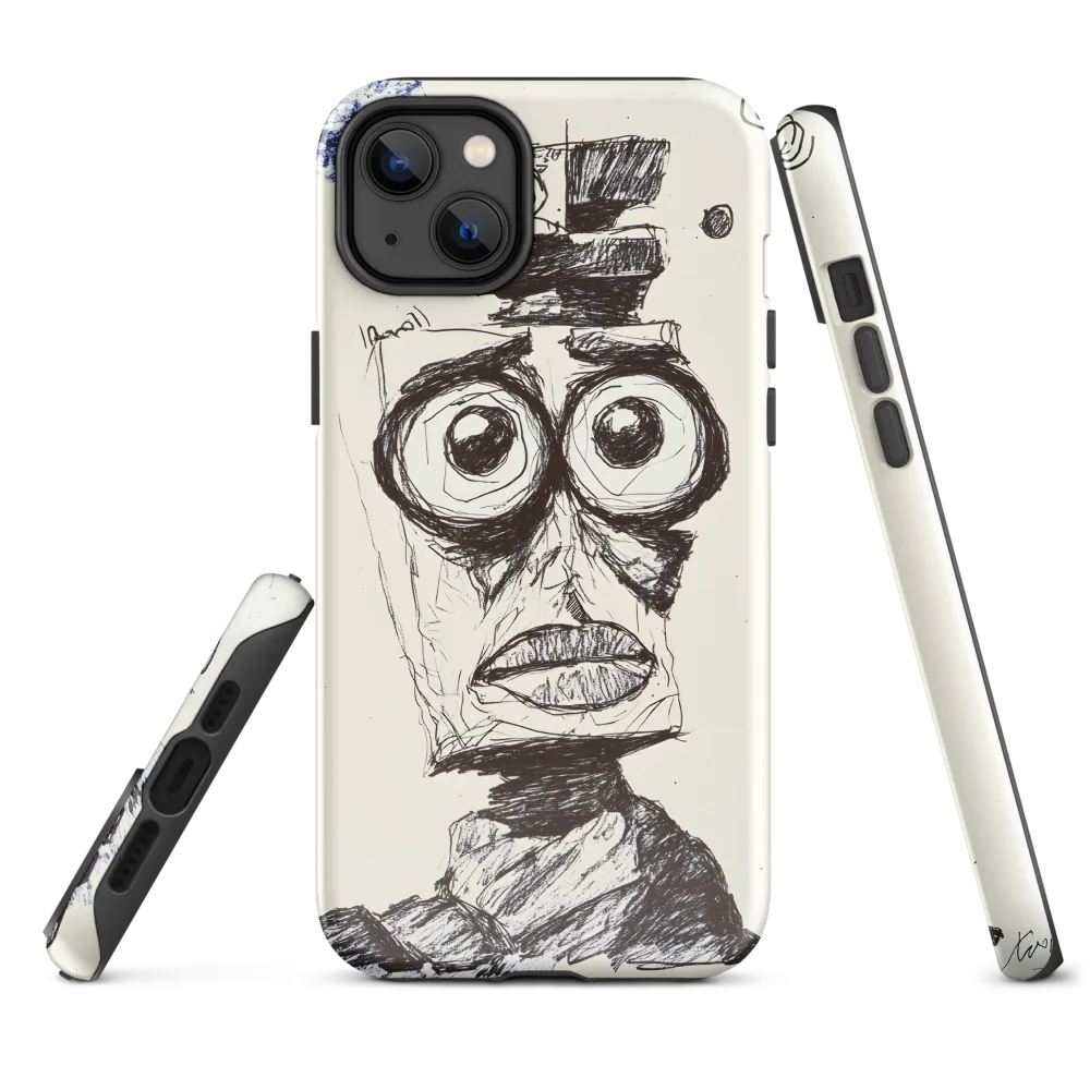 Abstract Surrealist Figure in Cubism