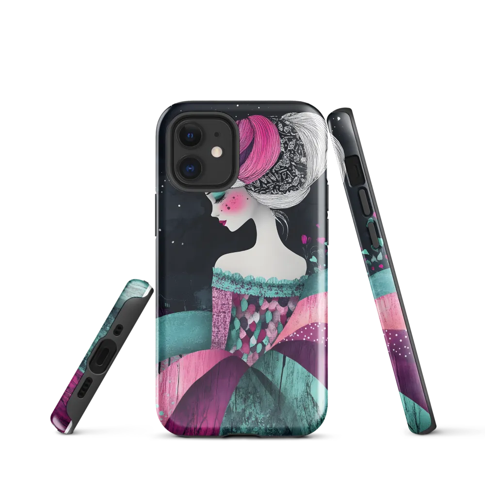 Whimsical Reverie | Phone Case |  12 mini | Tough Case | Glossy