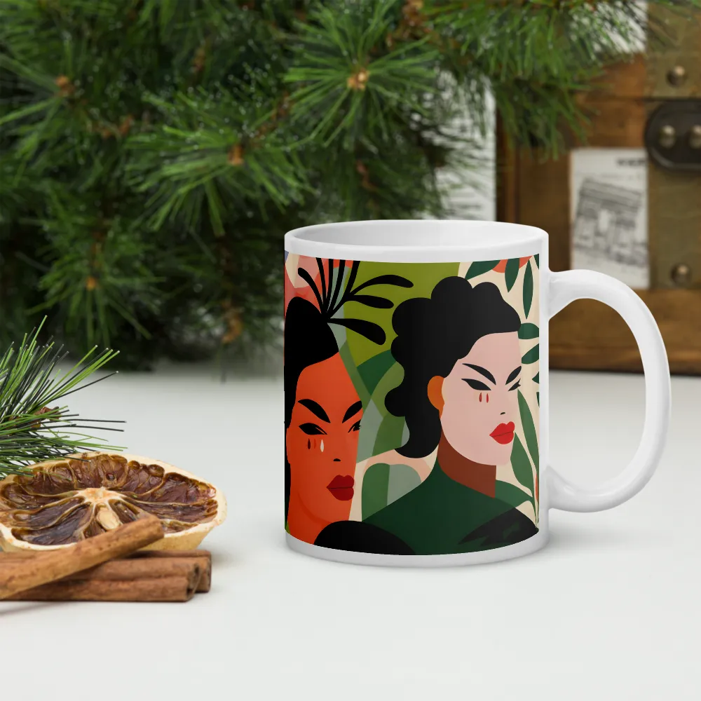 Harmony of Nature and Femininity | Mugs | Multiple Sizes & Colors