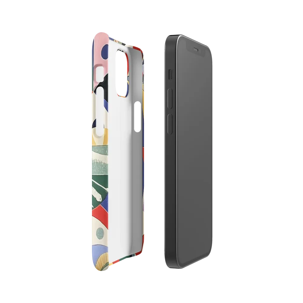 Dynamic Mosaic Symmetry | Phone Case |  12 Mini | Snap Case | Matte