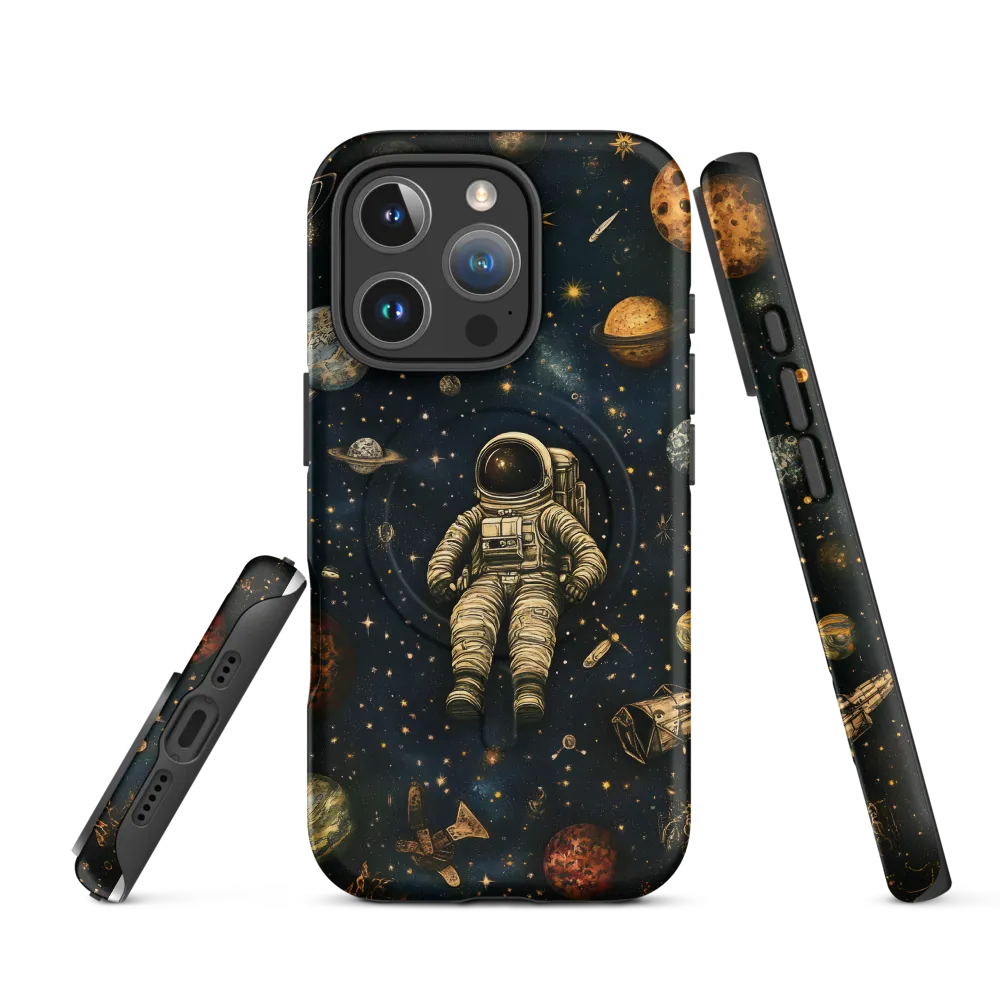 Cosmic Voyage: An Astronaut's Solitude