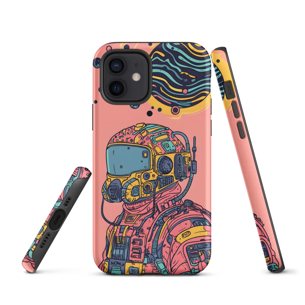 Exploration Beyond: A Digital Astronaut | Phone Case |  12 | Tough Case | Matte