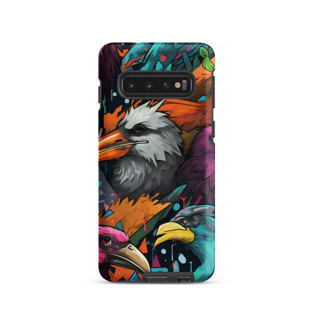 Avian Vortex: A Celebration of Color and Form