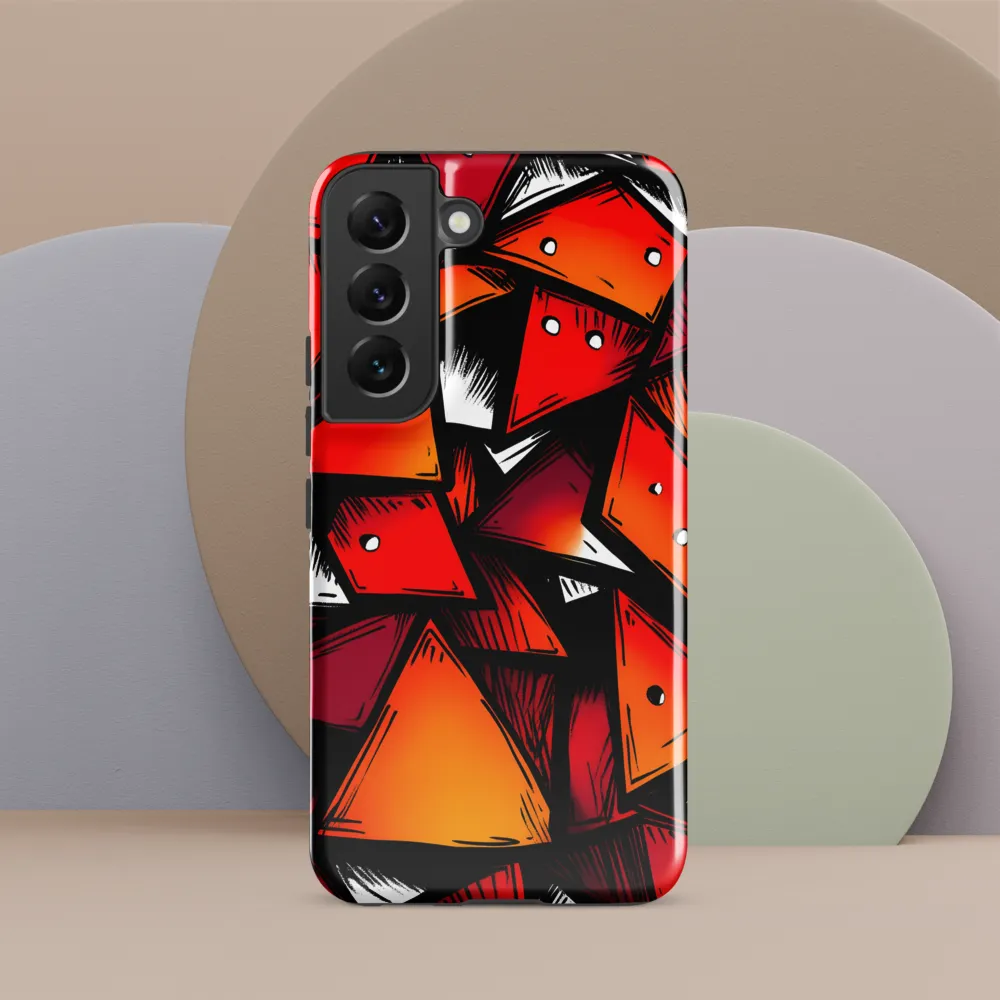 Dynamic Geometry of Red and Orange