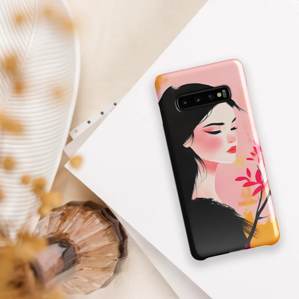 Whispers of Serenity | Phone Case |  S10 Plus | Snap Case | Glossy