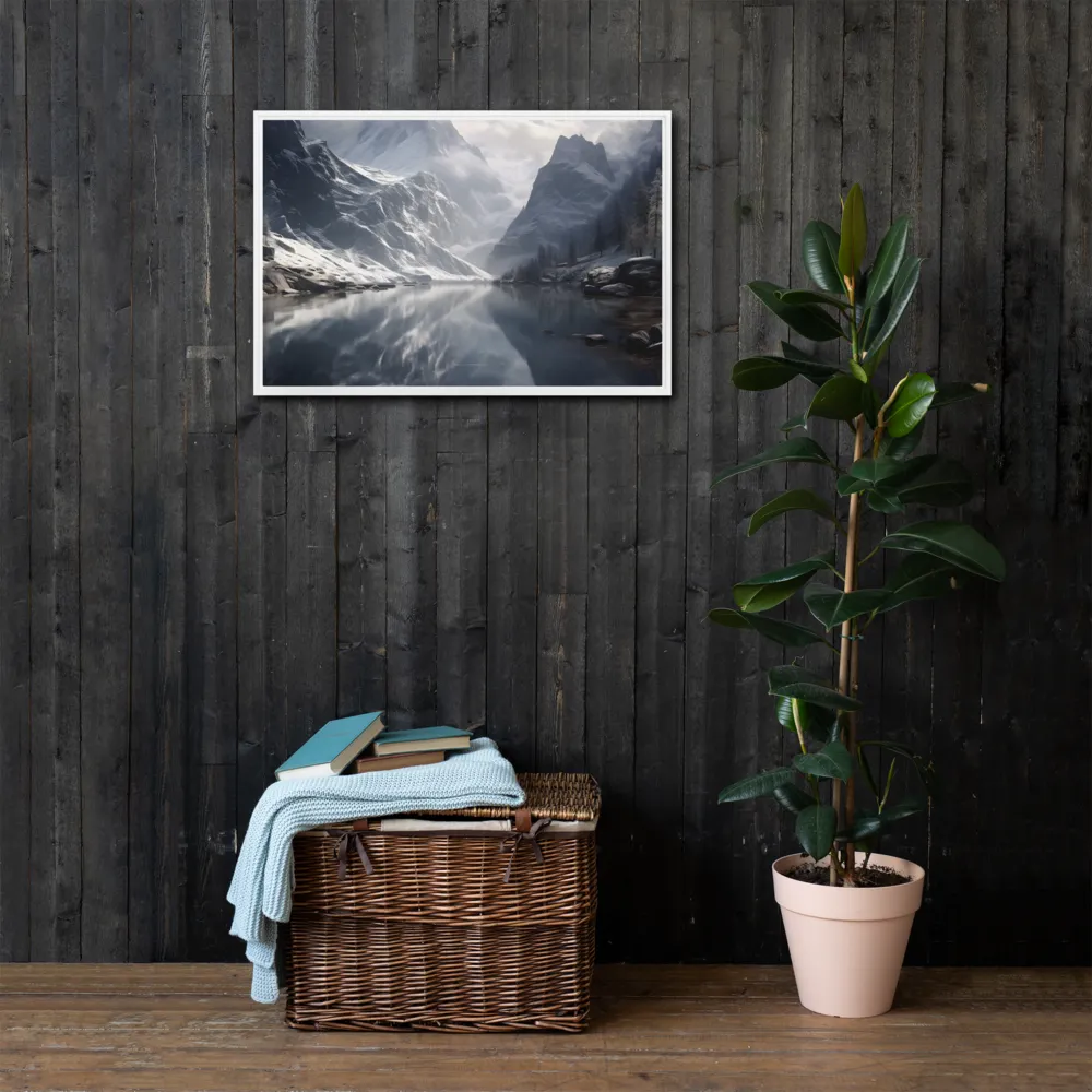 Echoes of Tranquility | Canvas with White Frame | 20″×30″
