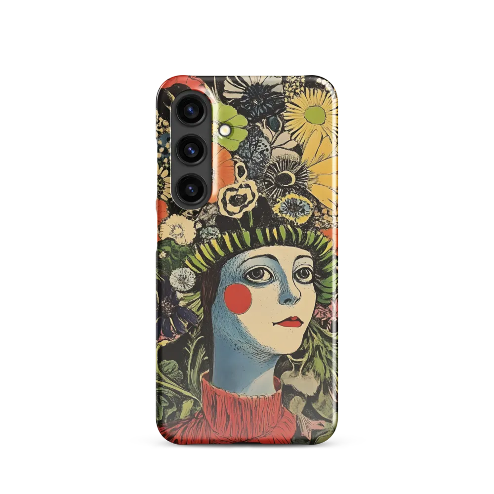 Floral Whimsy: A Portrait of Nature's Embrace