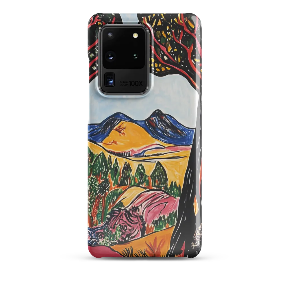 Vibrant Nature's Embrace | Phone Case |  S20 Ultra | Snap Case | Glossy