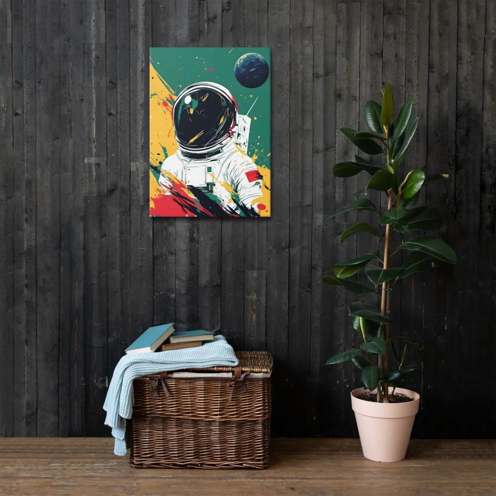 Galactic Explorer: A Modern Odyssey | Thin Canvas | 20″×28″