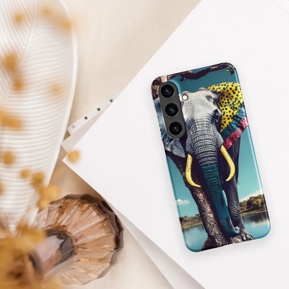 Playful Elegance: The Surreal Elephant