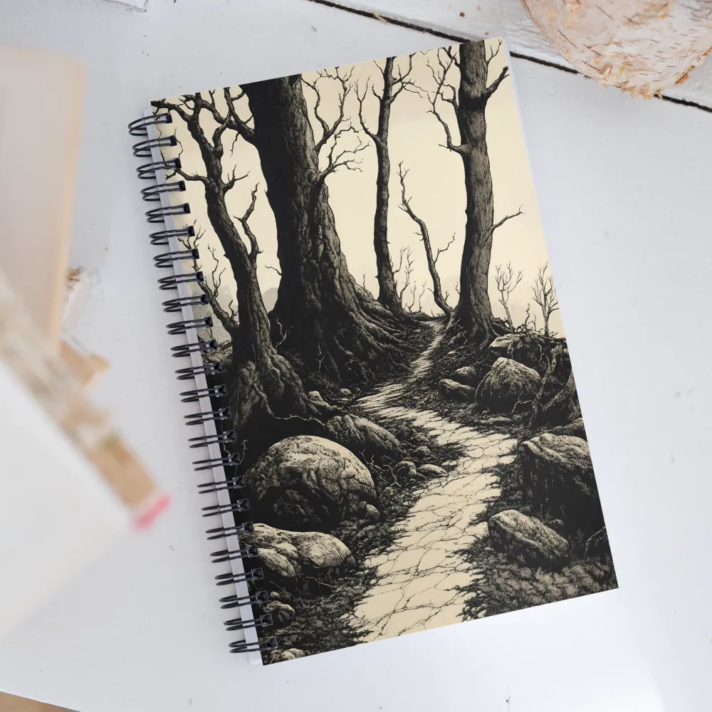 Whispers of the Forgotten Forest | Spiral Notebook