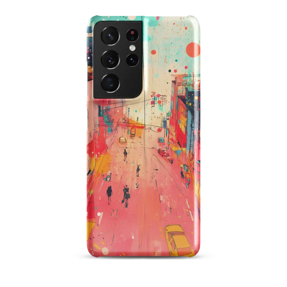 Vibrant City Life | Phone Case |  S21 Ultra | Snap Case | Glossy
