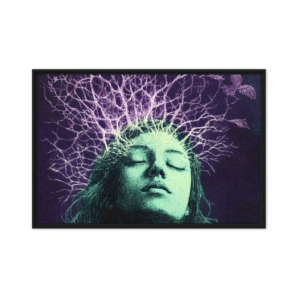 Whispers of Freedom | Canvas with Black Frame | 24″×36″