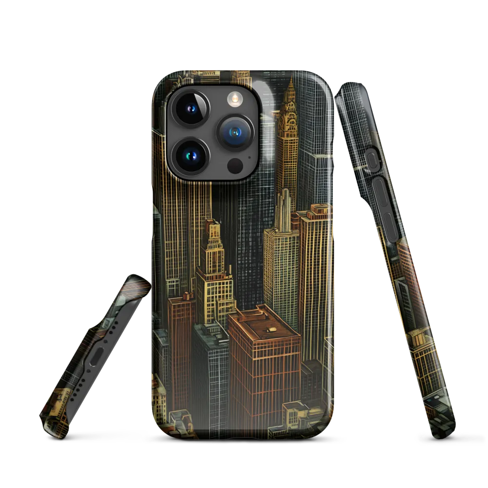 Urban Elegance: A Golden Cityscape