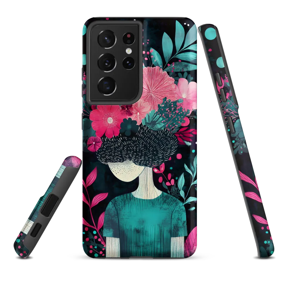 Floral Harmony: A Portrait of Serenity