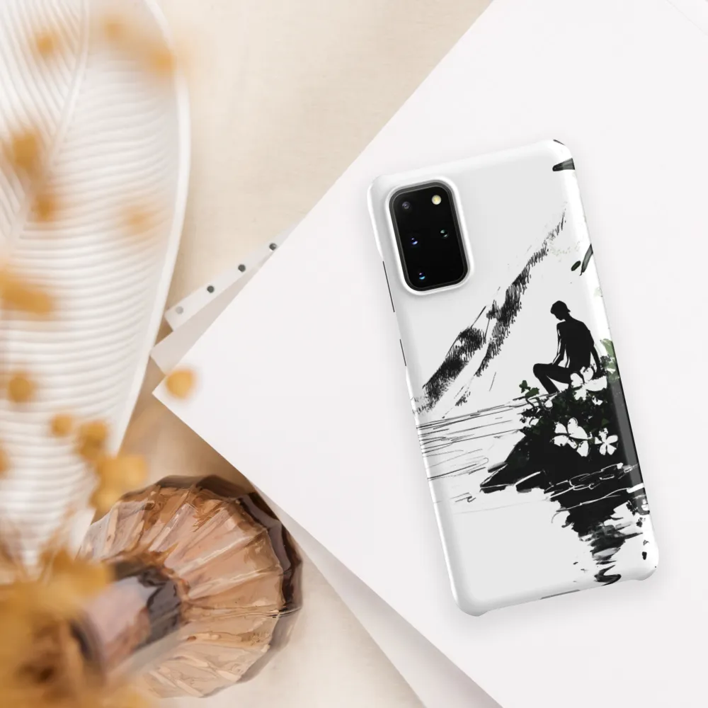 Contemplation by the Water | Phone Case |  S20 Plus | Snap Case | Matte