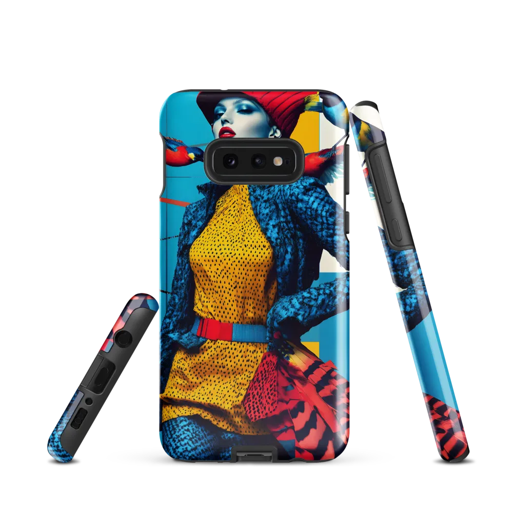Vibrant Fusion of Nature and Fashion