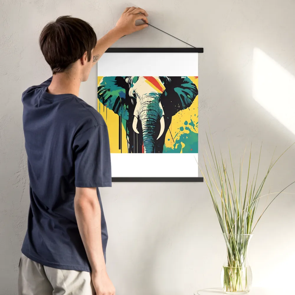 Elegance of the Wild: A Colorful Harmony