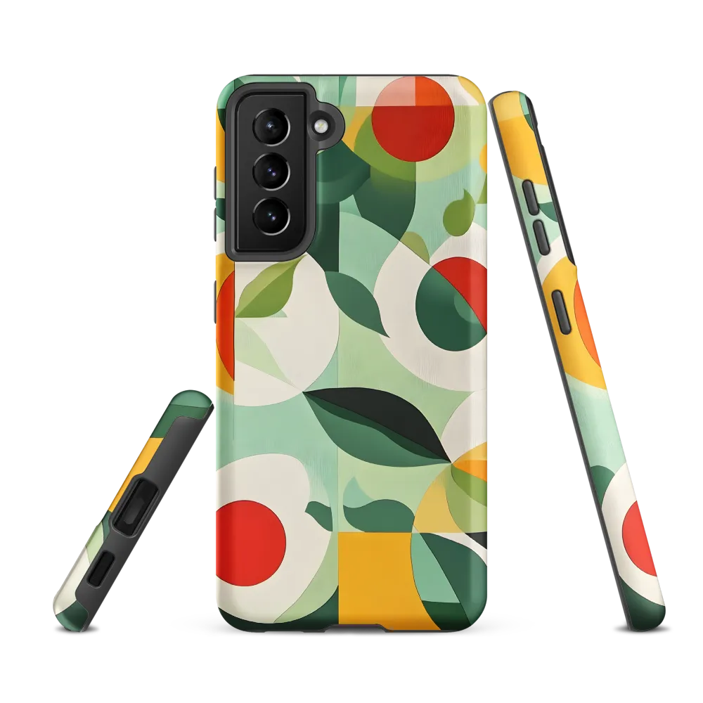 Harmony in Shapes: A Playful Abstract Design
