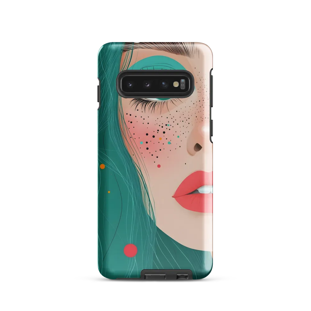 A Playful Portrait: Turquoise Temptation