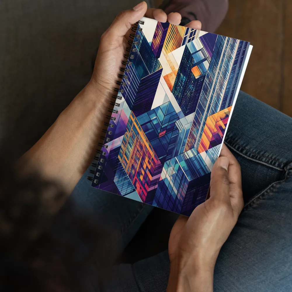 Urban Kaleidoscope | Spiral Notebook