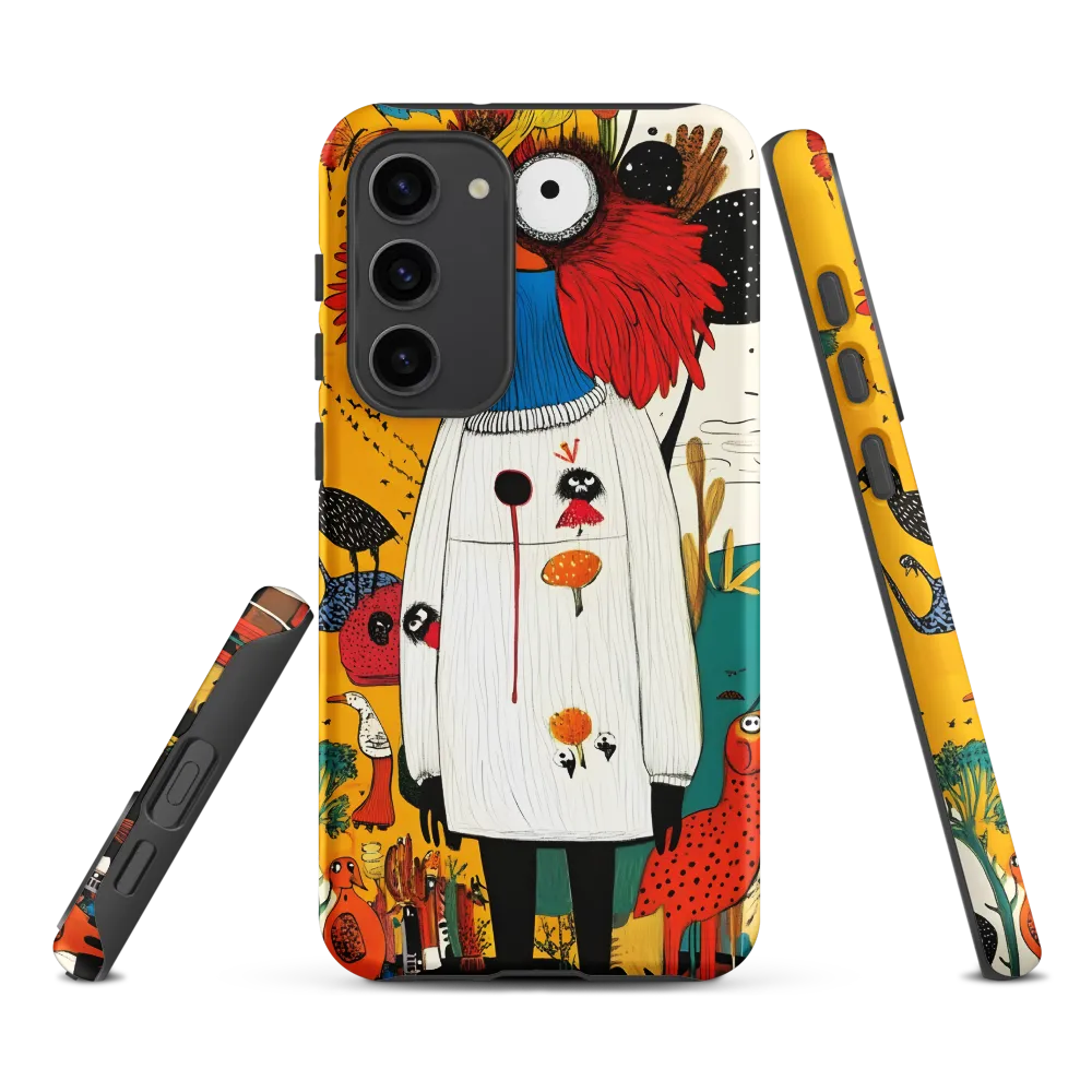 Whimsical Bird's Embrace