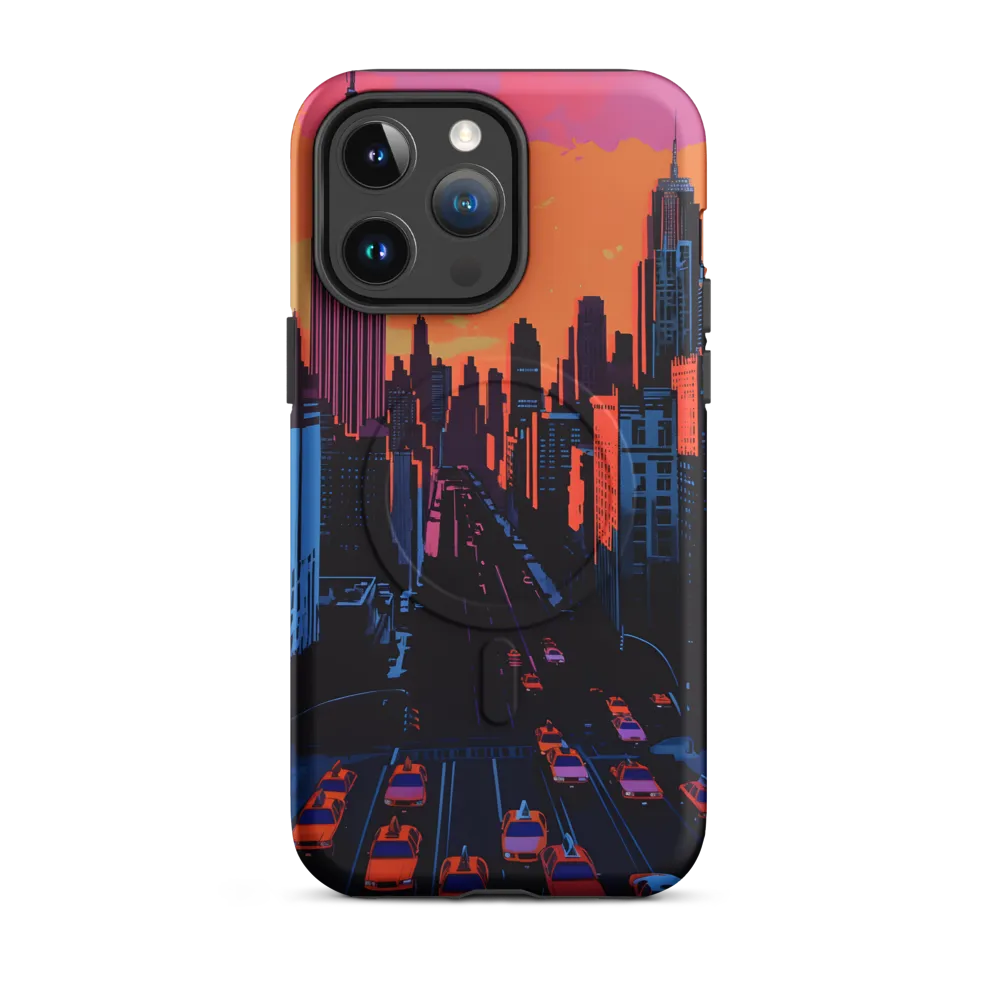 Sunset Over Skyscrapers
