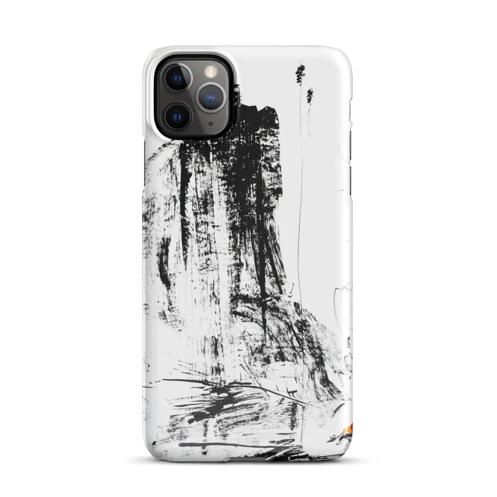 Contemplation on the Edge | Phone Case |  11 Pro Max | Snap Case | Glossy