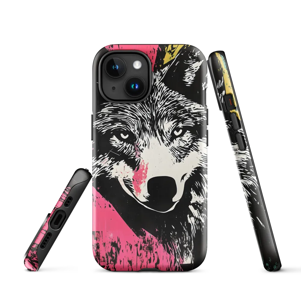 Intense Gaze of the Wolf