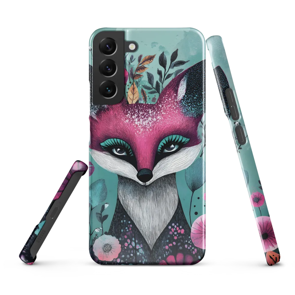 Whimsical Fox Among Blossoms