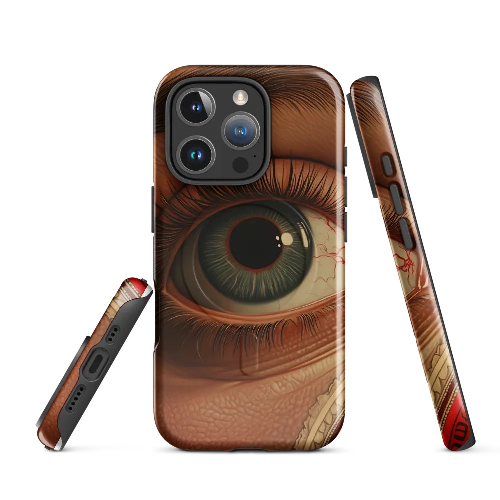 The Gaze of Anatomy | Phone Case |  16 Pro | MagSafe® Tough Case | Glossy