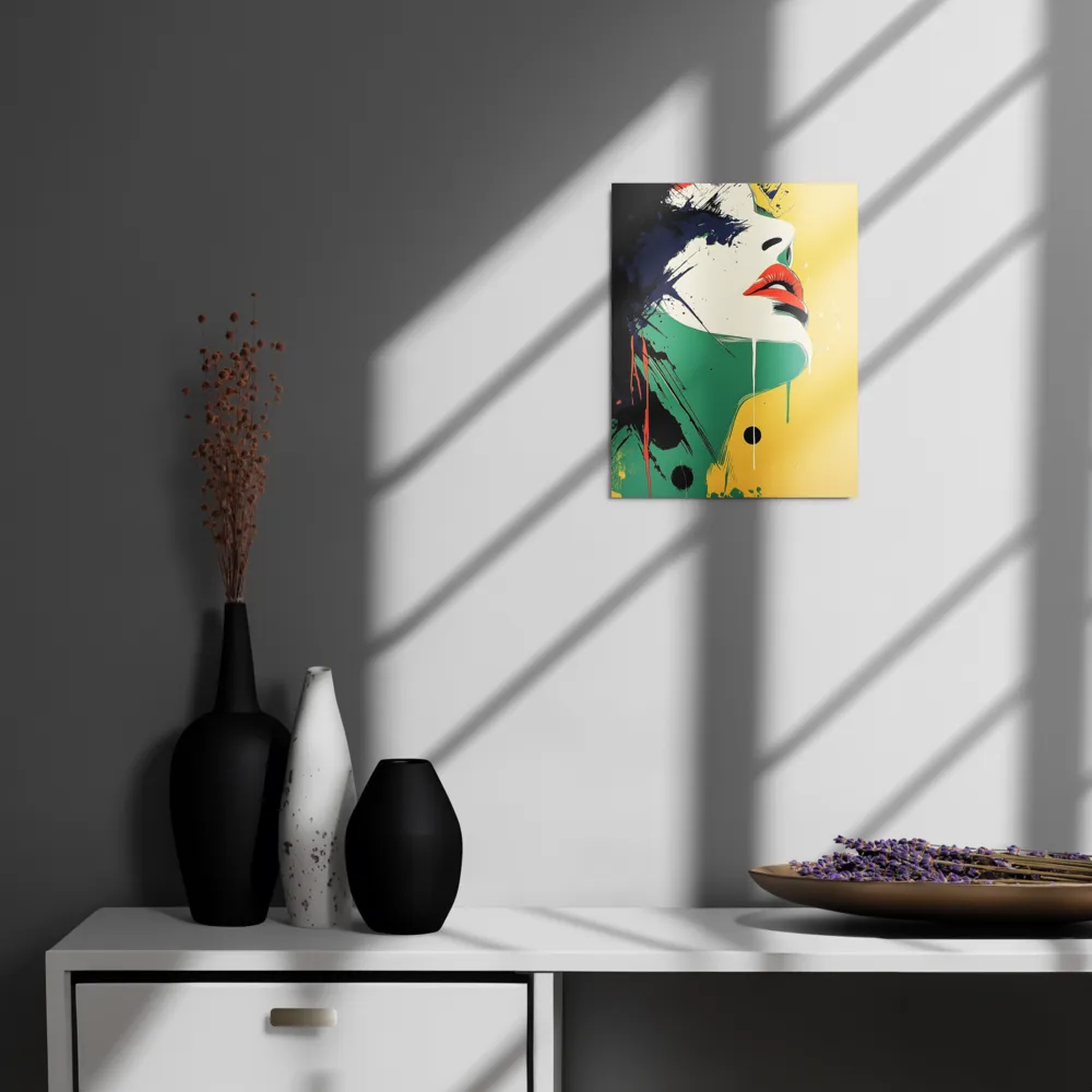 Bold Reflections: A Pop Art Portrait