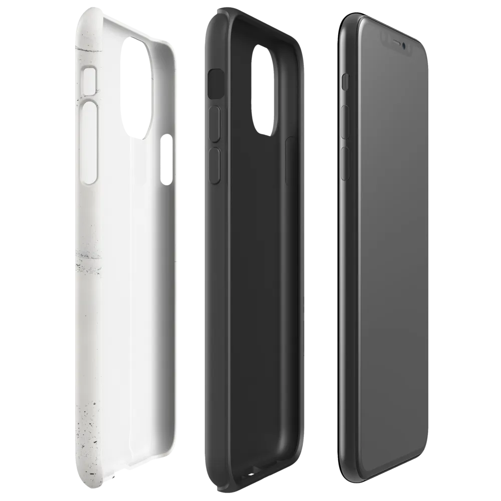 Elegance in Monochrome | Phone Case |  11 Pro Max | Tough Case | Glossy