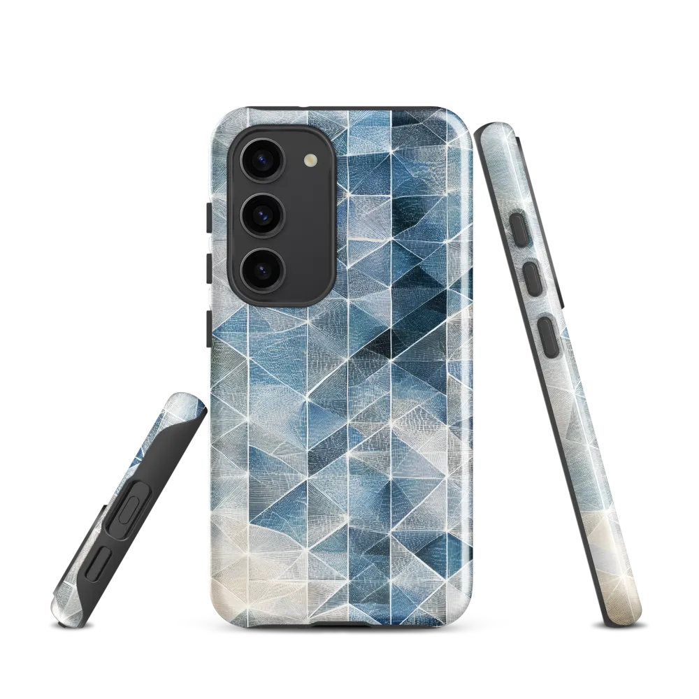 Geometric Harmony in Blue