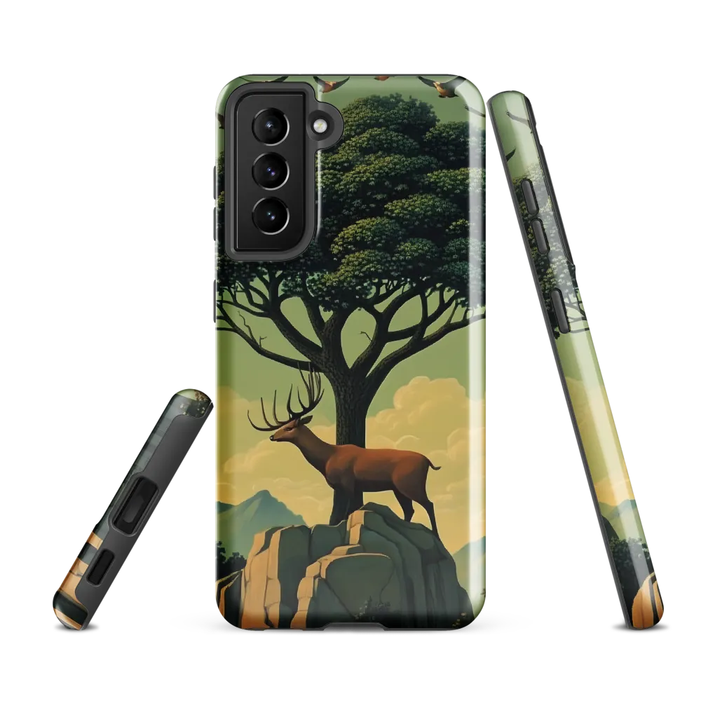 Stag at the Tree's Summit