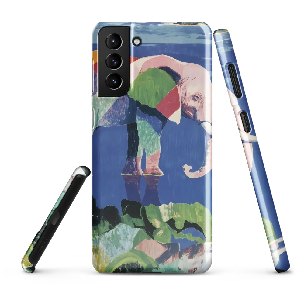 Serenity in Color: The Elephants of Reflection