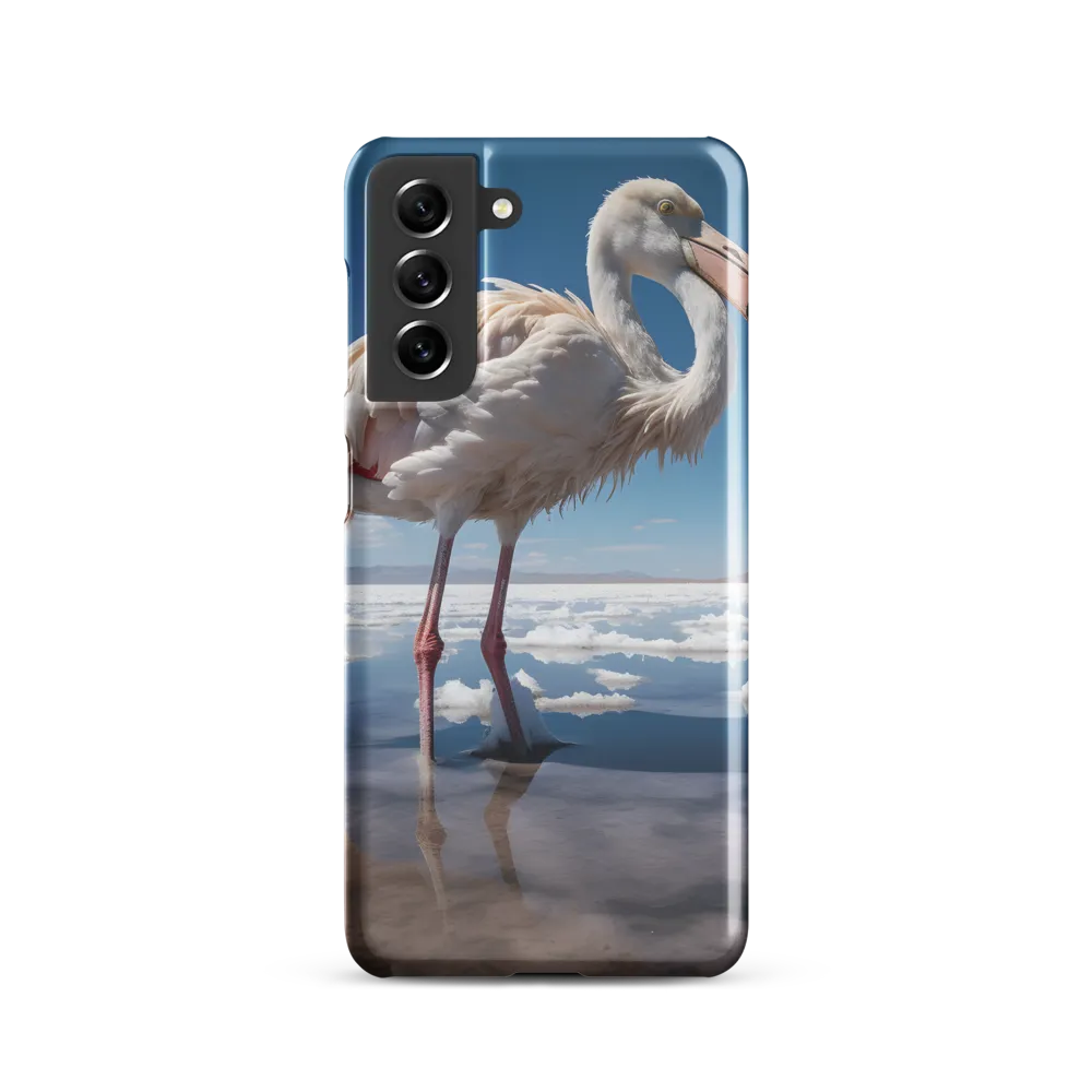 Graceful Solitude of a Flamingo