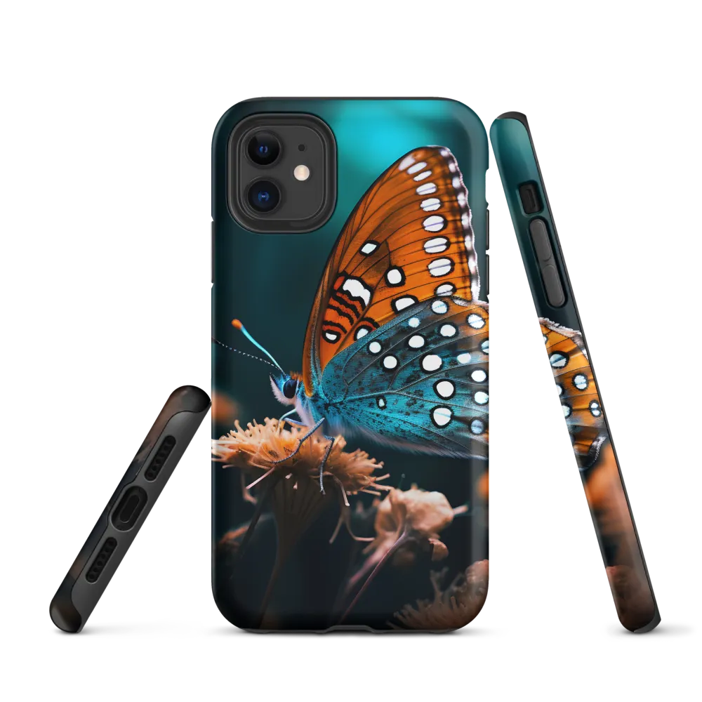 Whispers of Color: The Butterfly's Embrace