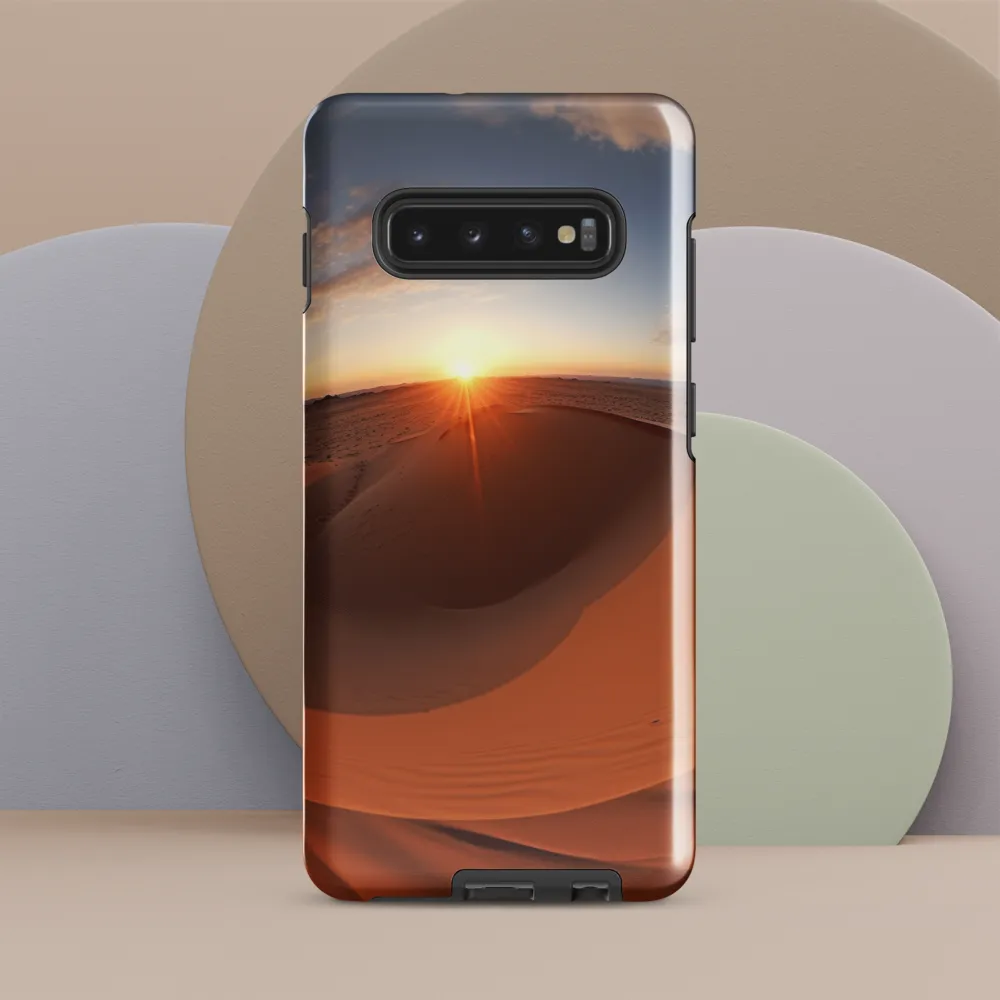 Serenity in Sand | Phone Case |  S10 Plus | Tough Case | Glossy