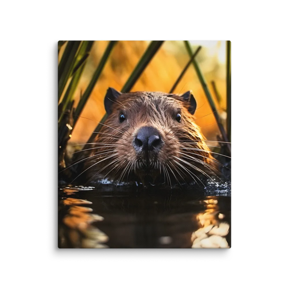 Beaver Serenity: A Natural Portrait