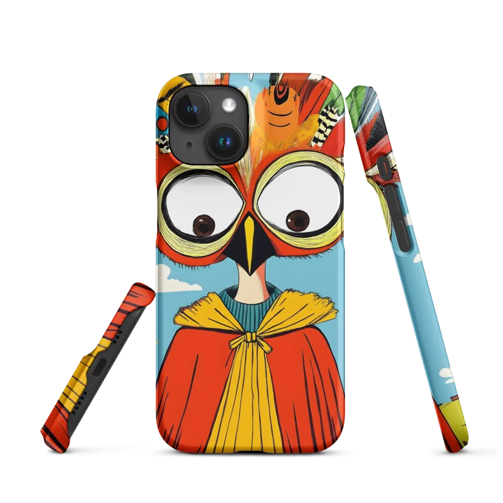 A Whimsical Encounter: The Owl-Human Fusion