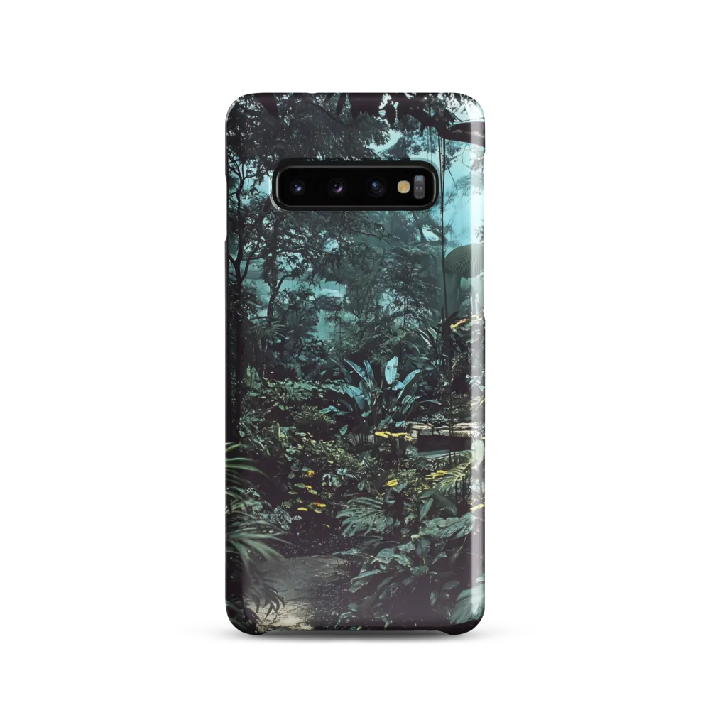 Whispers of the Emerald Jungle | Phone Case |  S10 | Snap Case | Glossy
