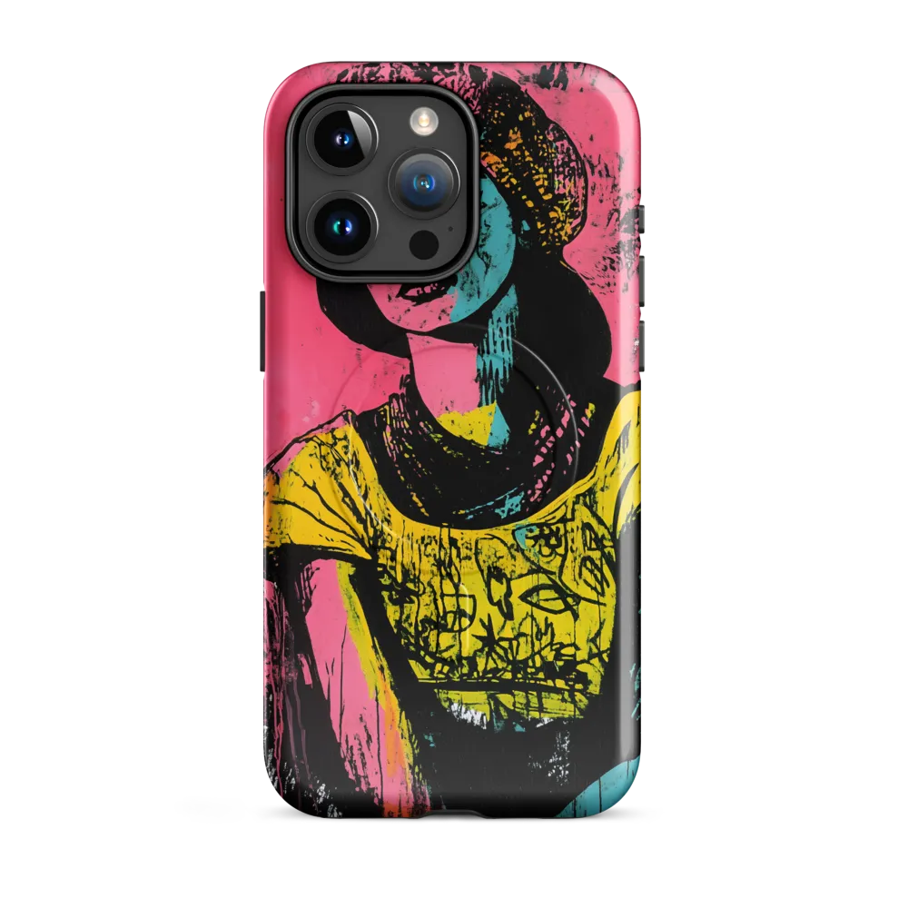 Urban Elegance: A Graffiti Portrait